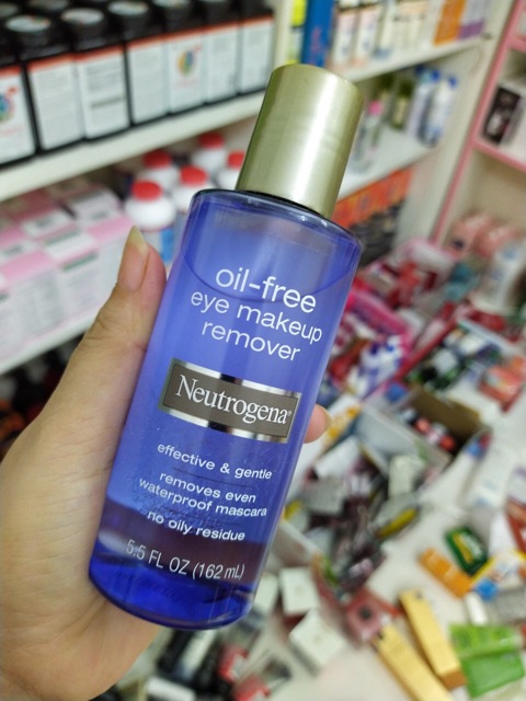 Tẩy trang Neutrogena oil free eye make upremover