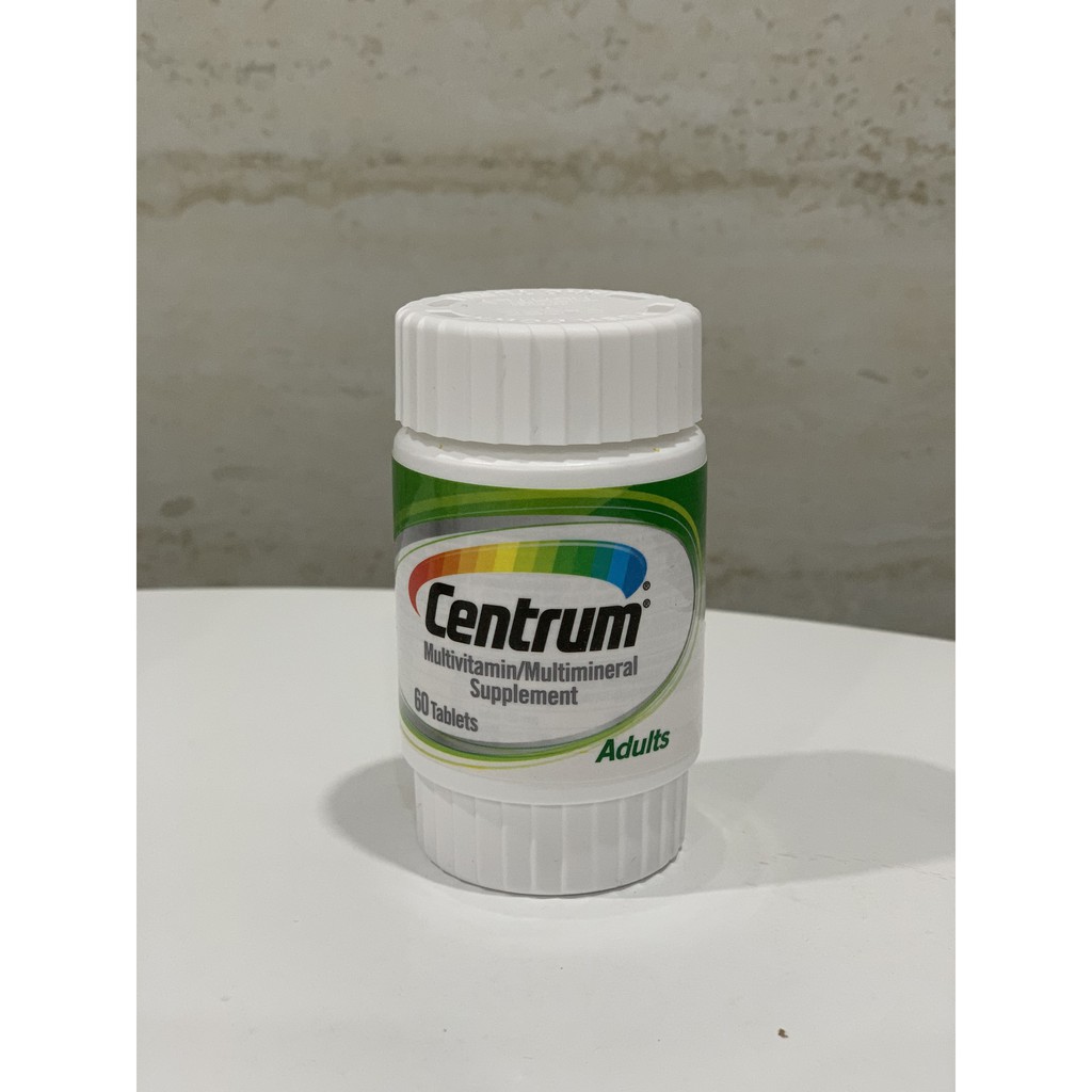 Viên uống tổng hợp Vitamin Centrum multivitamin dành cho nam và nữ dưới 50 tuổi - 365 viên và 60 viên | Thế Giới Skin Care