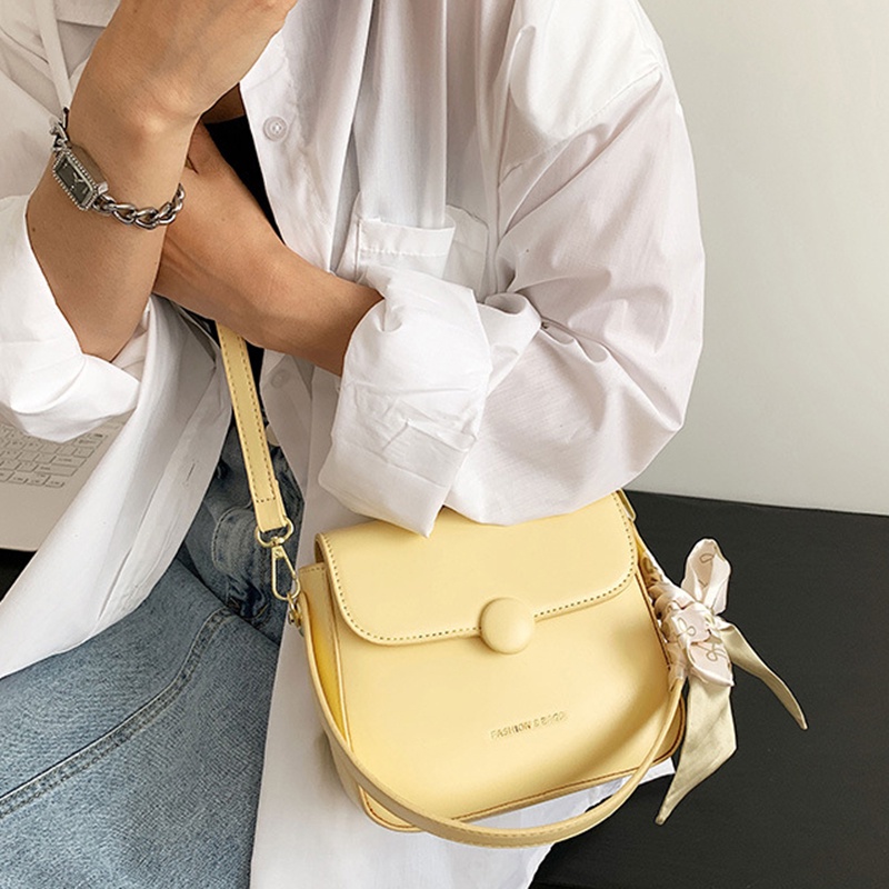 Túi Đeo Chéo Hình Vuông Nhỏ Cầm Tay Phong Cách Hàn Quốc Chất Lượng Cao Cho Nữ