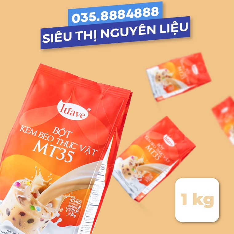 Bột Kem Béo Pha Trà Sữa MT35 gói 1kg