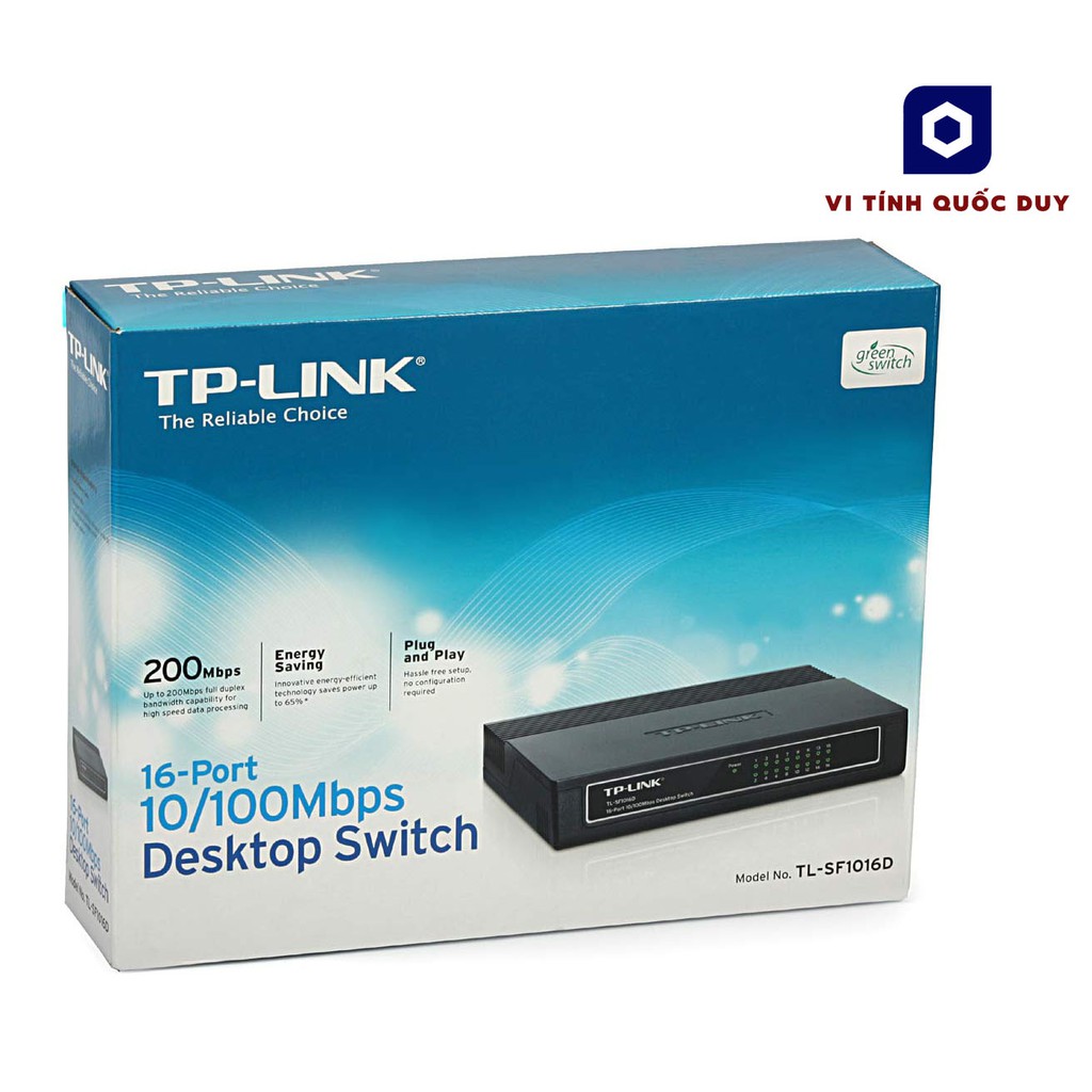 Switch TPlink 16 port SF1016D. Vi Tính Quốc Duy