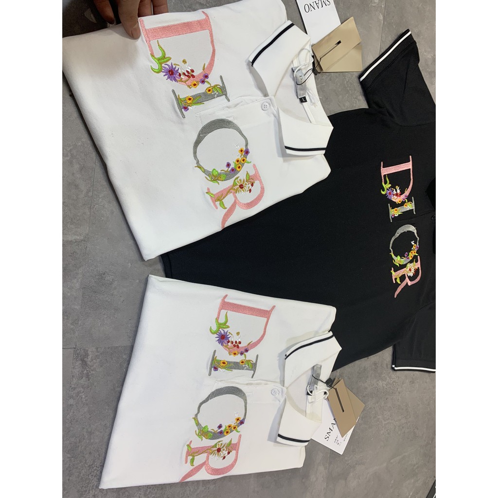 Áo Thun Nam Ngắn Tay Cổ Bẻ Áo Polo In Chữ Chất Vải Cotton thoáng mát ACTIC189 | BigBuy360 - bigbuy360.vn