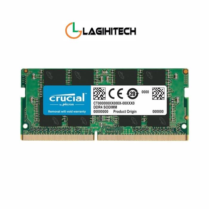 RAM Laptop DDR4 Crucial Bus 3200 Chính Hãng Crucial