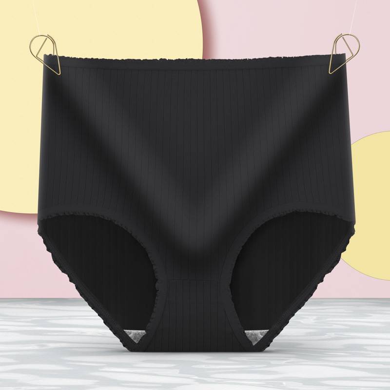 Set 1 Quần Lót Lưng Cao Thoải Mái Cho Phụ Nữ Trung Niên