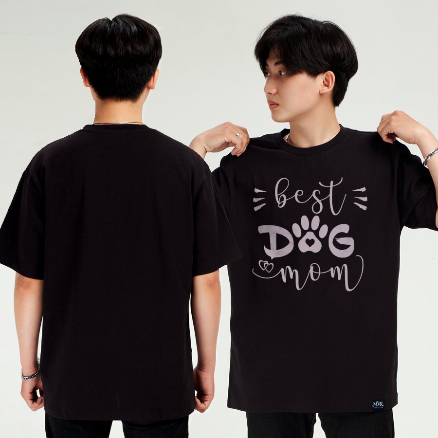 Áo thun nữ cổ tròn tay ngắn cotton unisex phong cách thoải mái cho mẹ MVR KK3964