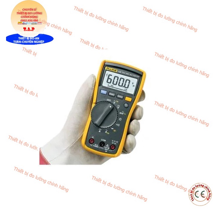 Fluke 115 đồng hồ vạn năng điện tử Fluke-115 đo điện áp AC/DC, dòng điện, điện trở, tần số, thông mạch