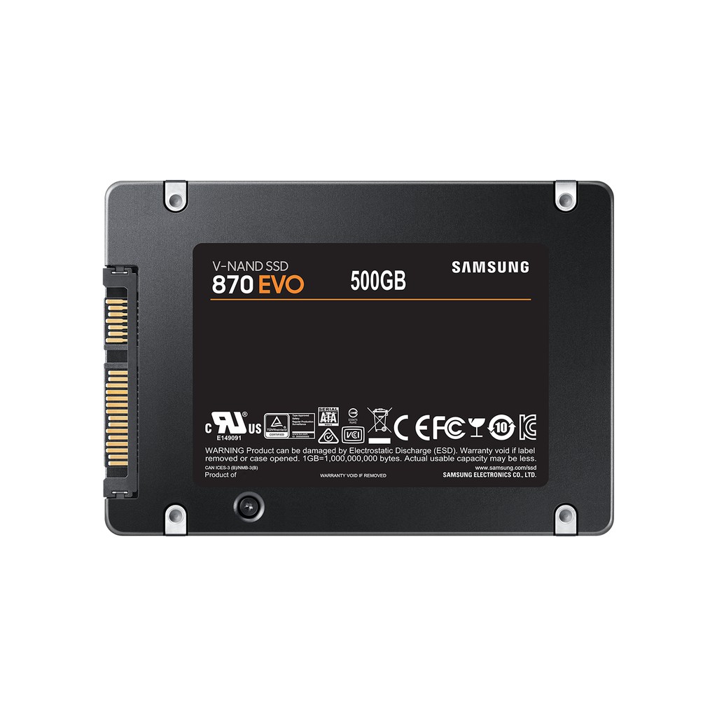 Ổ cứng SSD Samsung 860 EVO, 870 EVO 500GB 2.5-Inch SATA III - BH 5 Năm 1 Đổi 1