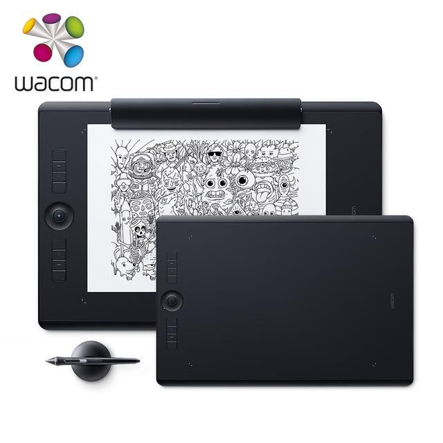 Bảng vẽ điện tử cảm ứng Wacom Intuos Pro Paper medium PTH-660P - Hãng phân phối chính thức