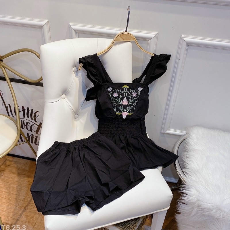 SÉT ĐỒ BỘ BO EO PHOM PEPLUM SIÊU YÊU