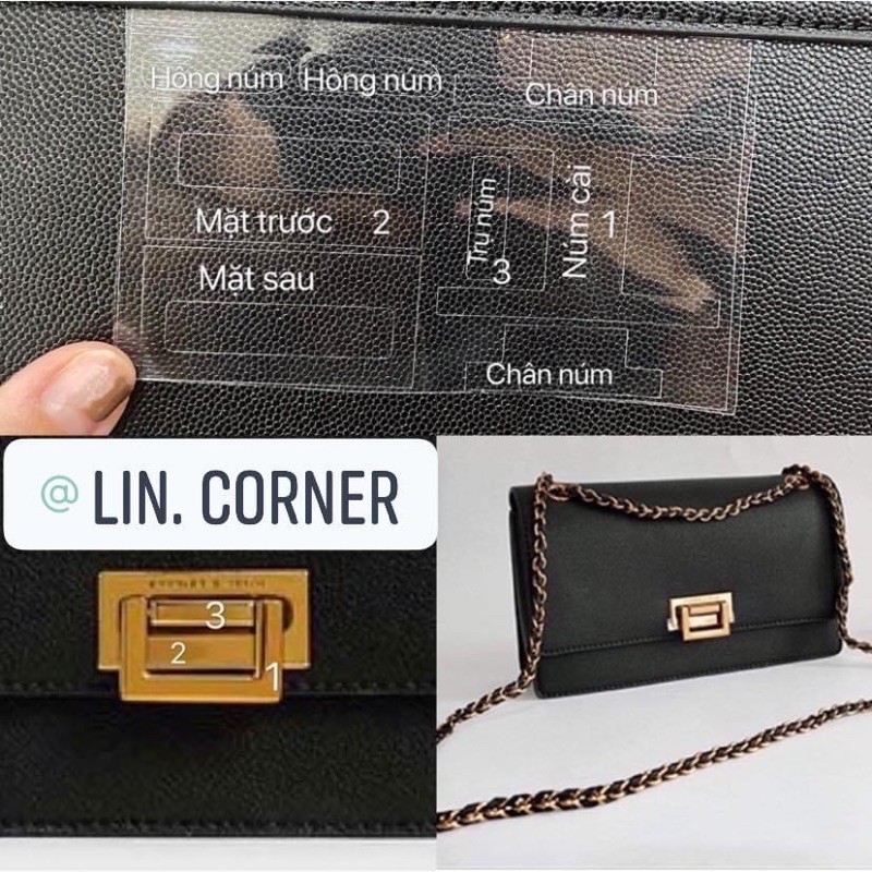 MIẾNG DÁN KHOÁ TÚI CNK- CÁC MẪU