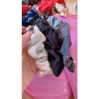 Dây buộc tóc , cột tóc scrunchies nhiều hình dễ thương << Quà tặng >>