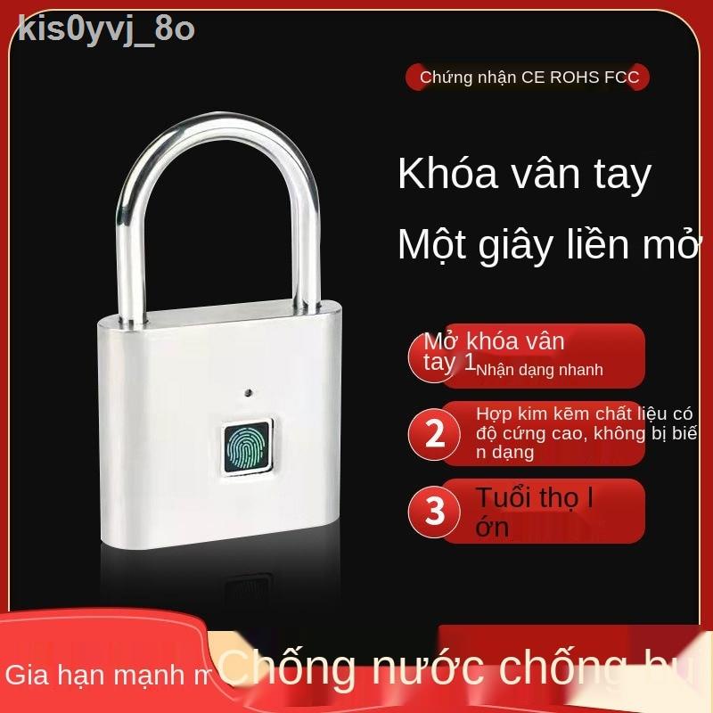 [hàng mới]Ổ khóa vân tay Ngoài trời Chống nước thông minh điện tử học sinh tủ Hành lý trộm