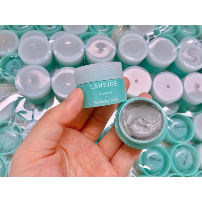 Mặt Nạ Đất Sét Dưỡng Ẩm Và Se Khít Lỗ Chân Lông Laneige Mini Pore Waterclay Mask Miniature