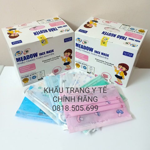 (Hàng chính hãng) Khẩu trang y tế trẻ em Thảo Nguyên | BigBuy360 - bigbuy360.vn