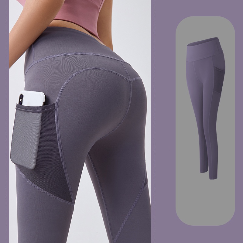 Quần Legging Thể Thao Có Túi Cho Nữ