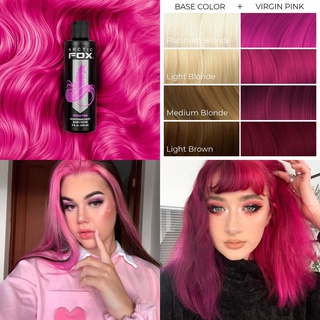 Thuốc nhuộm tóc Arctic Fox màu Virgin Pink