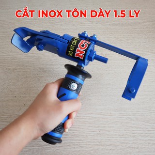 Lưỡi cắt tôn gắn máy khoan - Dụng cụ cắt Tole - Cắt tôn, sắt, inox dày 1.5mm - Kéo cắt tôn