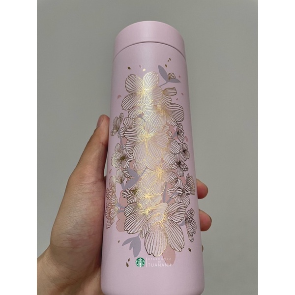 Bình Giữ Nhiệt Starbucks x Miir Cherry Blossom 16Oz