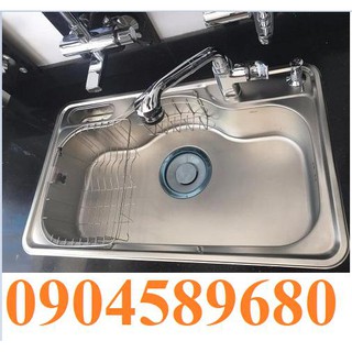 Chậu rửa chén 1 hộc Ecofa EJUS 850P (85x51,5cm)