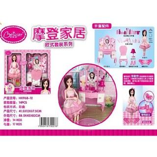 Búp bê và bàn trang điểm hx968-12