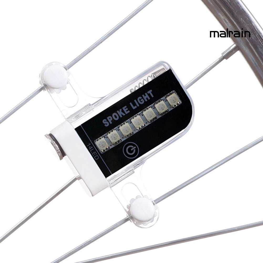 Đèn LED Phát Sáng Gắn Vành Bánh Xe Đạp Chống Thấm Nước Chuyên Dùng