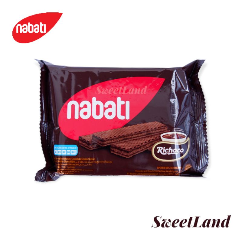 Bánh xốp Nabati phô mai/socola/chanh gói 52g