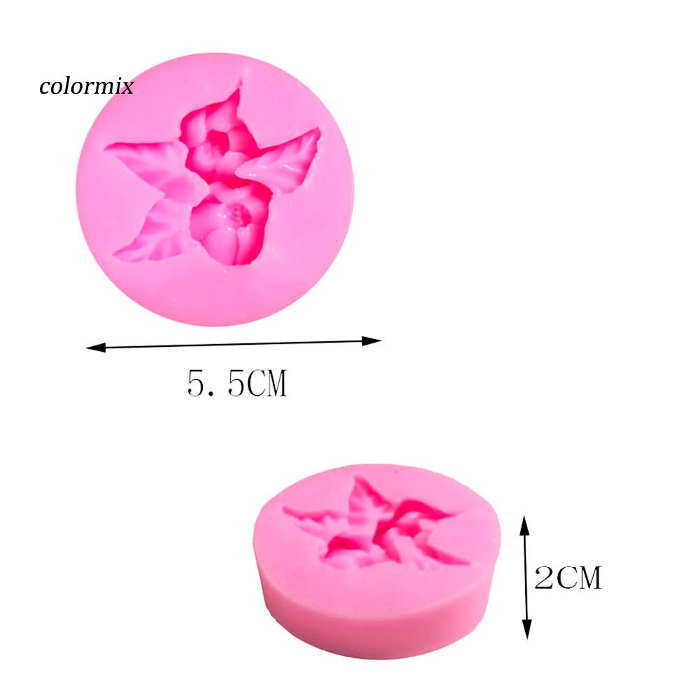 Khung silicone họa tiết hoa tự làm bánh