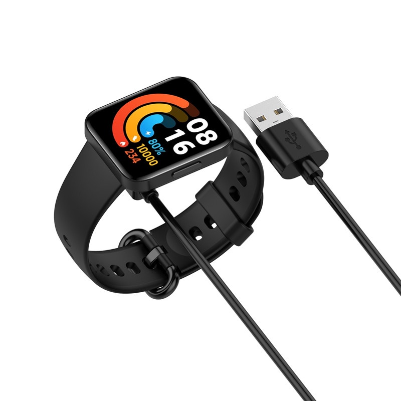 Dây Cáp Sạc USB 55cm / 1M Cho Đồng Hồ Thông Minh Xiaomi Redmi Watch 2 Lite Horloge 2 Poco