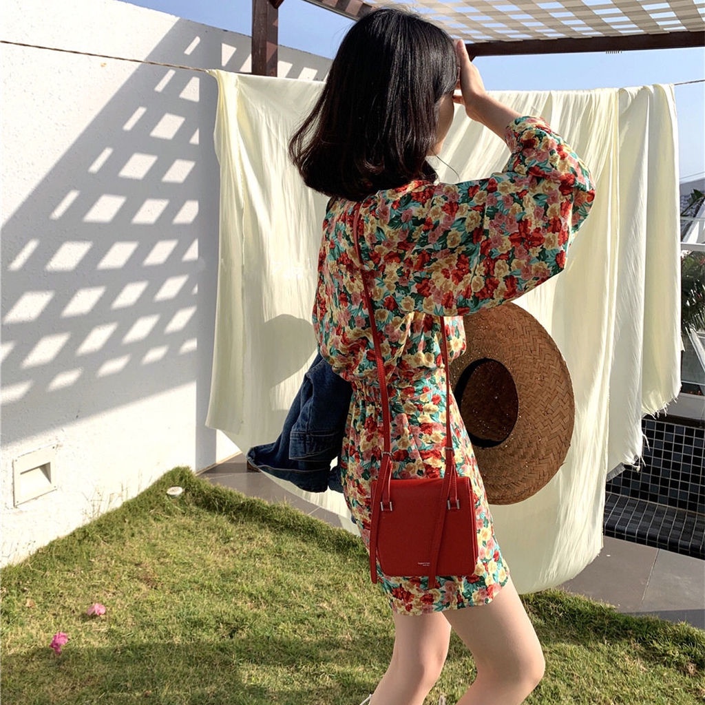 Đầm Hoa Dáng Rộng Thiết Kế Mới Thời Trang Mùa Xuân Hè Dành Cho Nữ