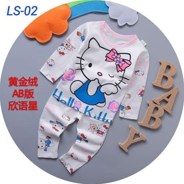 Bộ quần áo ngủ tay dài quần dài cho bé – Quần áo bé trai - Quần áo bé gái - Thời trang trẻ em
