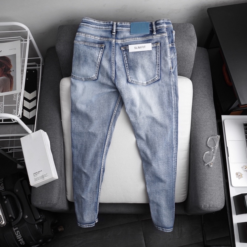 Quần jean nam slimfit zr hàng xuất xịn | BigBuy360 - bigbuy360.vn