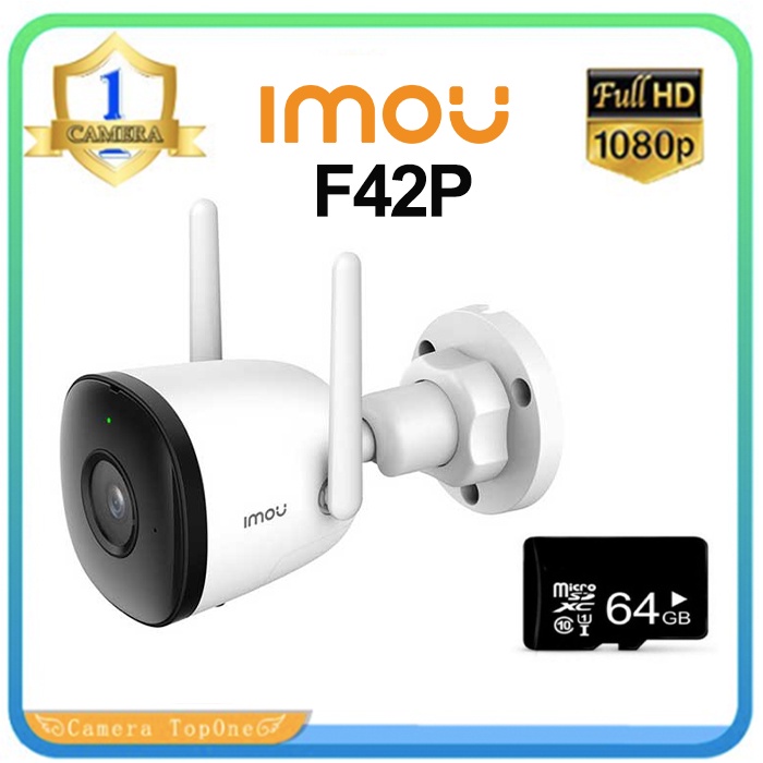 Camera IP Hồng Ngoại Gắn Ngoài Trời 4.0 MP IMOU IPC-F42FP