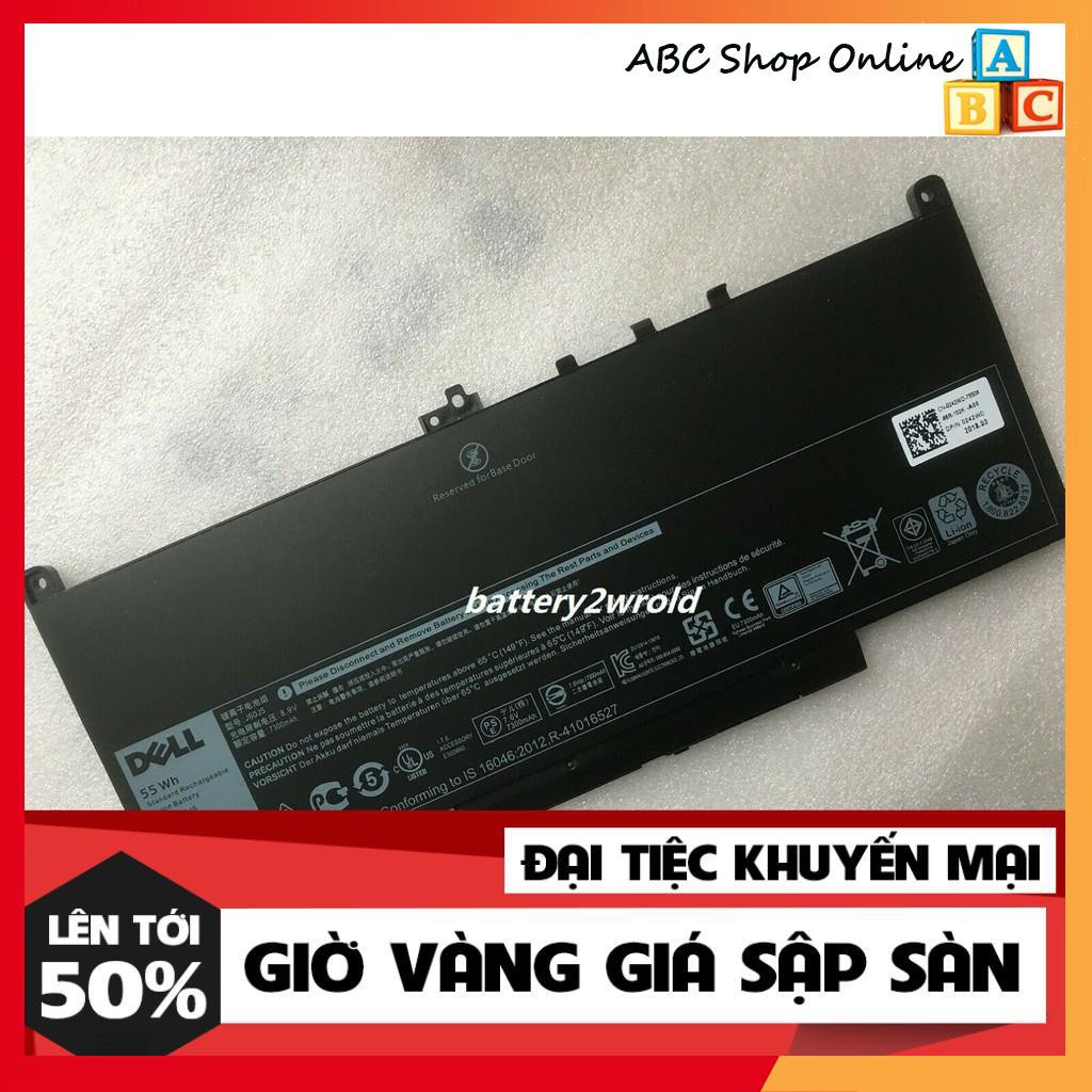 (MỚI) Pin Dell Latitude E7270, E7470, WYWJ2, MC34Y, 1W2Y2, 242WD, 0J60J5, 451-BBSY, J60J5 (7.6V - 55Wh) HÀNG ZIN