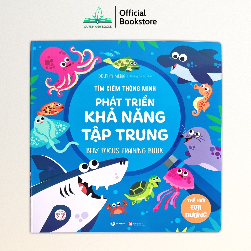 Sách - Tìm kiếm thông minh phát triển khả năng tập trung dành cho bé 2-6 tuổi  - NPH Pingbooks