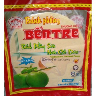 Bánh phồng sữa thương hiệu Bến Tre( ăn liền)