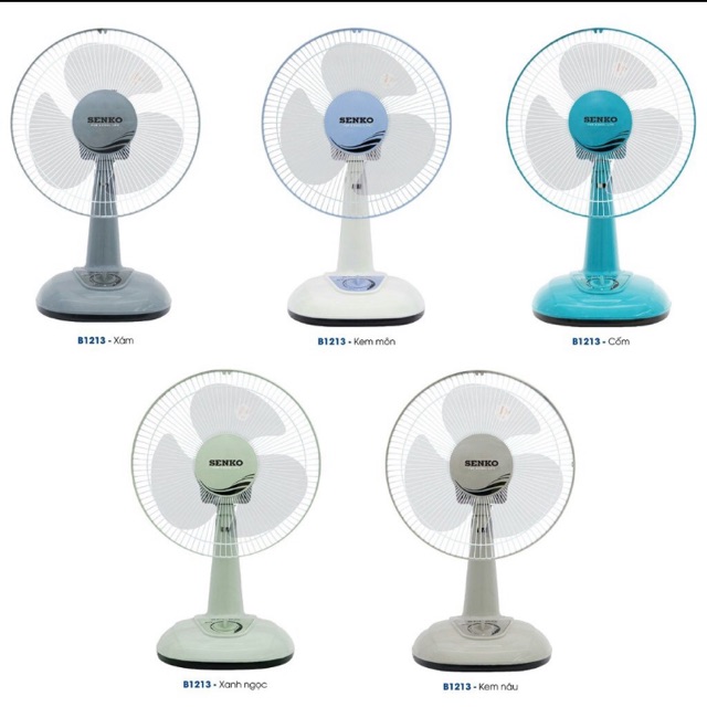 Quạt bàn SENKO B3 1216 3 tốc độ gió
