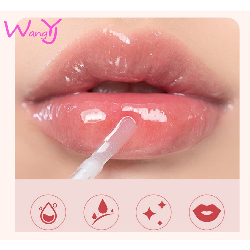 Son Bóng KISSKYLIE Dưỡng Ẩm Màu Trong Suốt Tiện Dụng