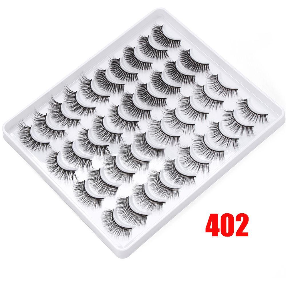 Bộ 20 Cặp Lông Mi Giả Dài Và Dày Handmade SOFTNESS