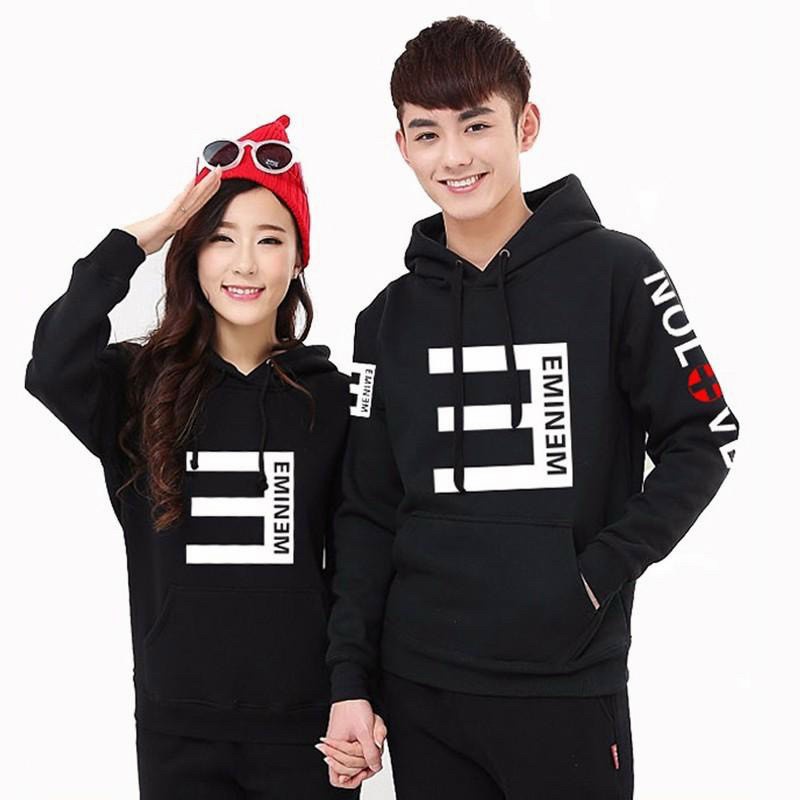 Áo khoác Hoodie cặp đôi Nam Nữ chất Nỉ In Chữ E ngược siêu đẹp siêu hot TPMChoodie70