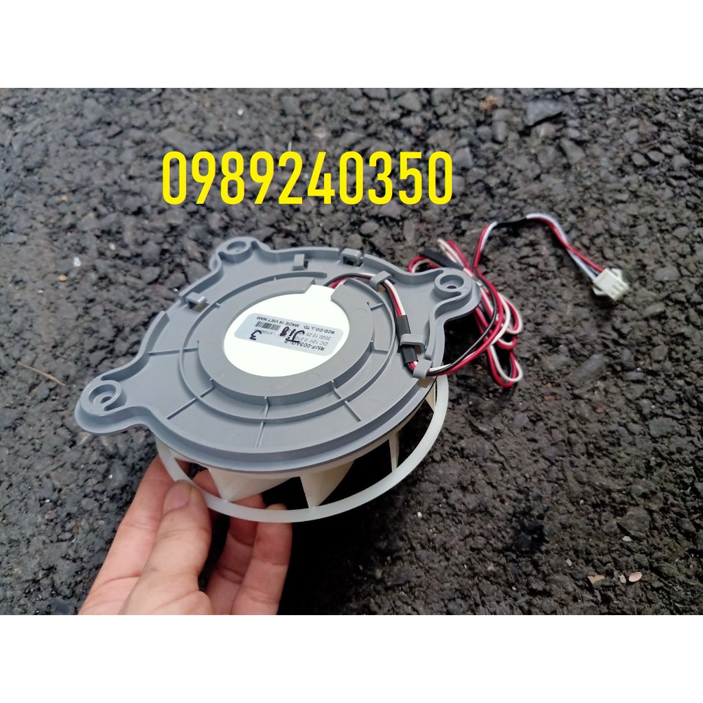Mô tơ quạt tủ lạnh SAMSUNG DC 12V 3 dây INVERTER hàng hãng