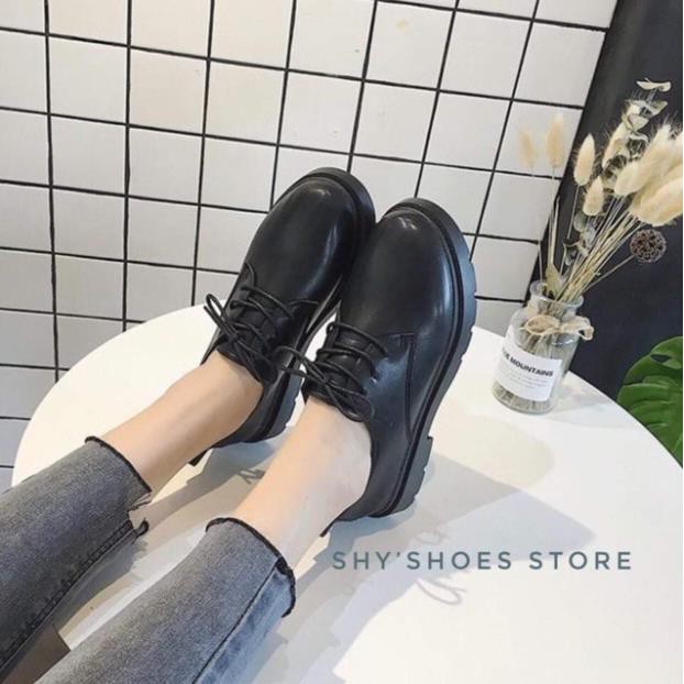 TẾT🌺 sale3 sale [CÓ SẴN]💥Giày Oxford đen cột dây phong cách Âu Mỹ💥 NEW : : ^.^ ^^ ^ ` ^ ' . | BigBuy360 - bigbuy360.vn