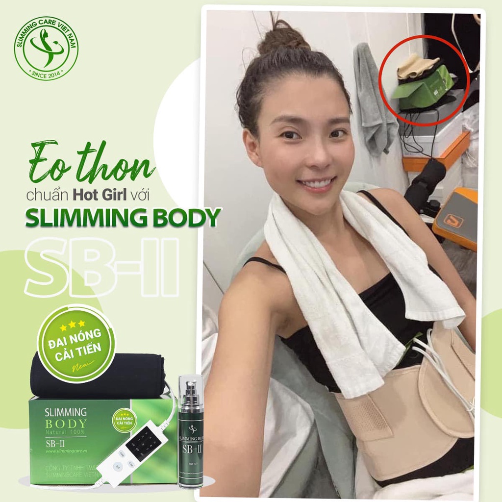 Ủ nóng Slimming Care Body SB-II bản thường trọn bộ 800g