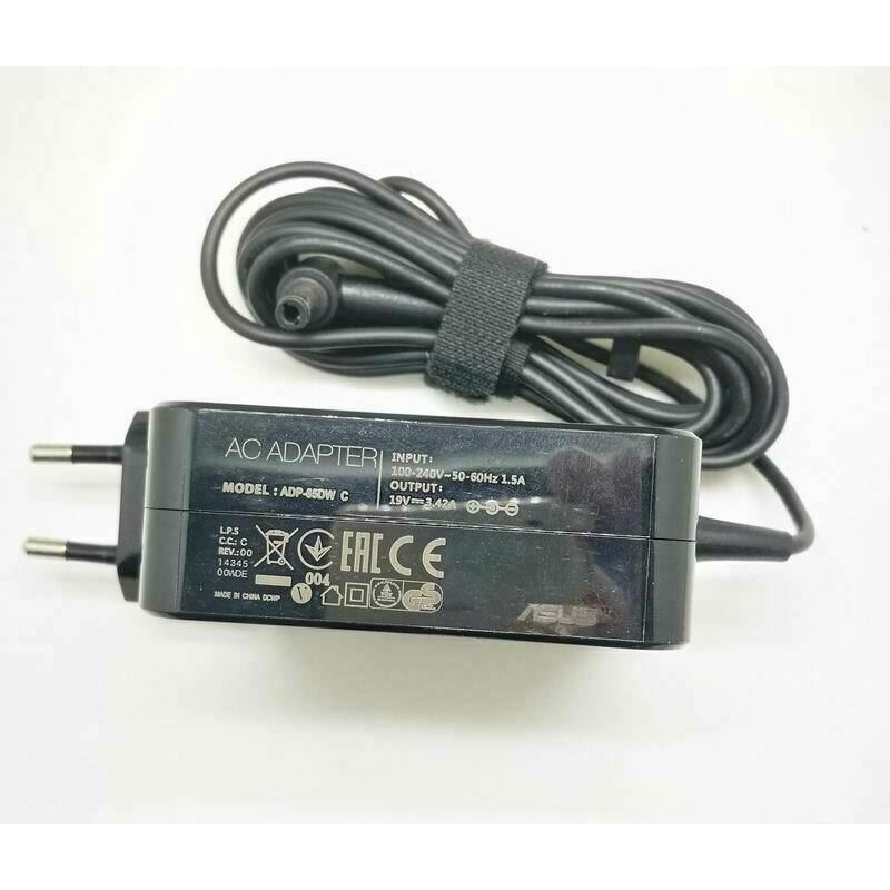 Sạc laptop Asus vuông 65W 3.42A/ 45W 2.37A ZIN chân thường to 5.5 x 2.5mm dùng Zenbook Vivobook