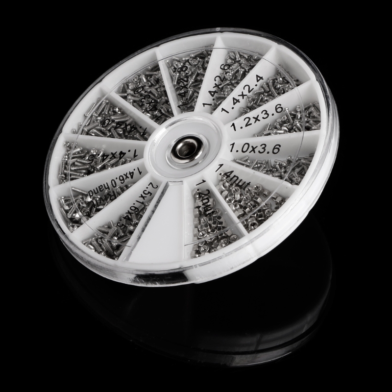Set 600 đinh và nút kèm tua vít bằng thép không gỉ tiện dụng
