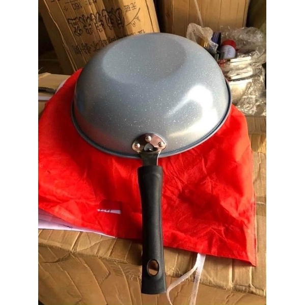 chảo đá Ceramic sz 32 ( có thể dùng bếp từ và bếp điện )