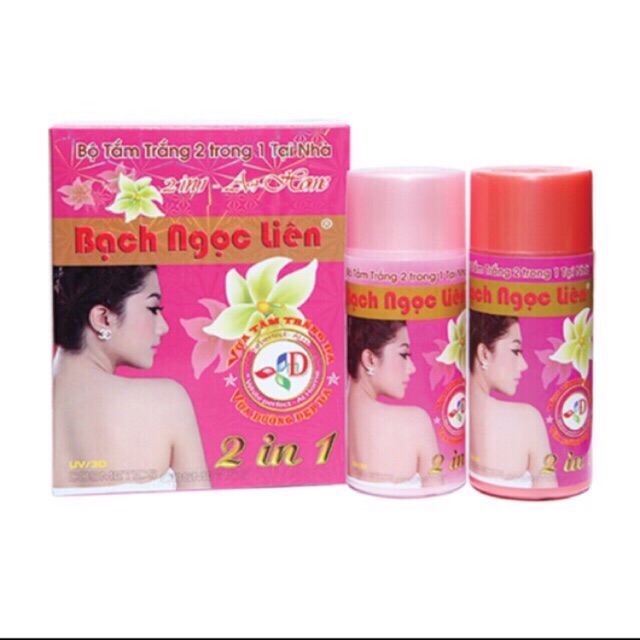 Tắm trắng Bạch Ngọc Liên 2in1