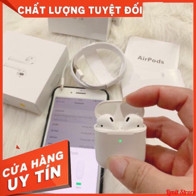 🌺🌺Tai nghe Airpods 2 kết nối bluetooh cảm ứng chạm âm thanh chất lượng- BẢO HÀNH 12 Tháng🌺🌺