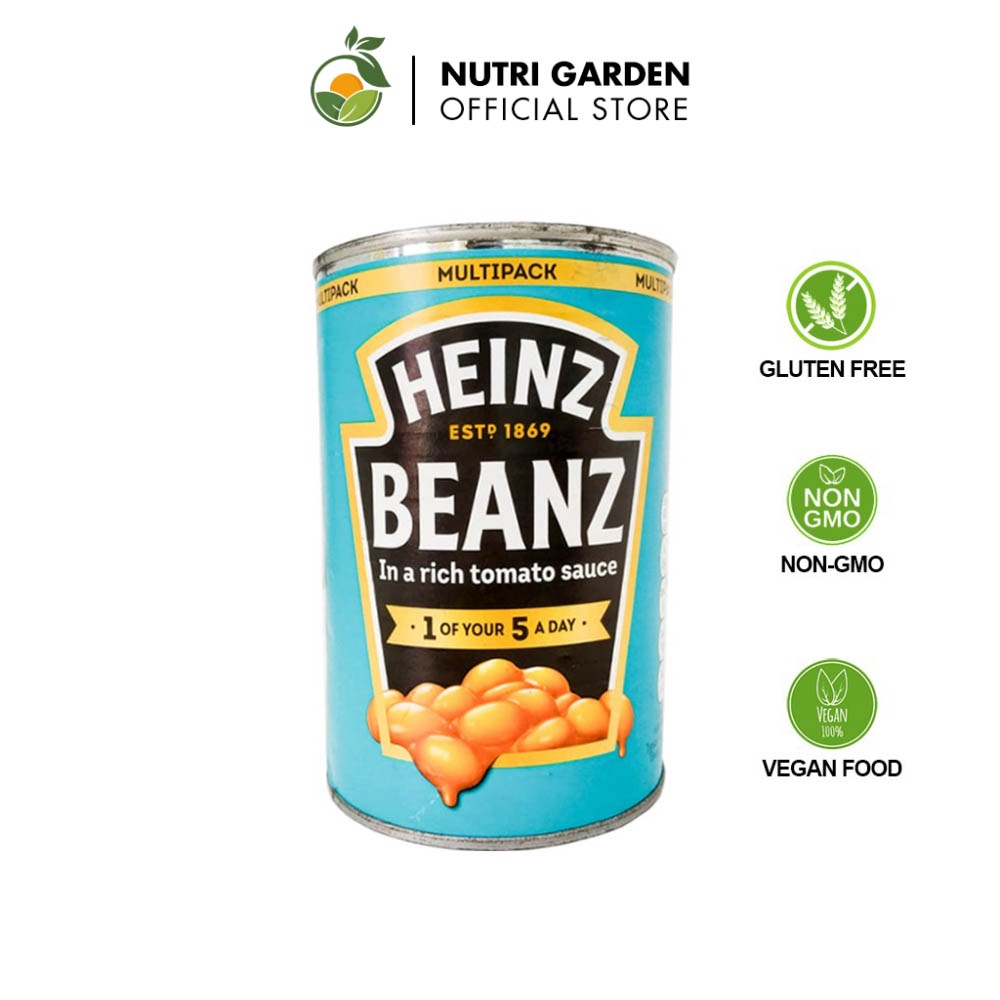 Đậu Sốt Cà Chua Nutri Garden Baked Beans Heinz 415g