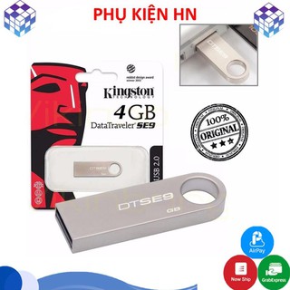 USB Kingston 64Gb/32Gb/16Gb/8Gb/4Gb/2Gb SE9 - Vỏ Kim Loại - USB 2.0, chống nước, Bảo hành 1 Năm
