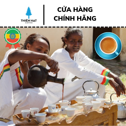 Cà phê nhân xanh ETHIOPIA SIDAMO G4-1kg